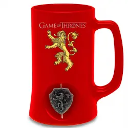 Lannister Logo Jarra Roja Emblema 3D Got