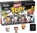 Set 4 figuras Funko Bitty Pop Friends Phoebe + Monica + Chandler + Figura Sorpresa 2cm