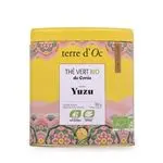 Caja de té verde orgánico de Corea con Yuzu Nature et decouvertes