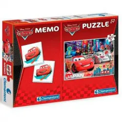 Pack Puzzle Cars Disney 60pz + Memo