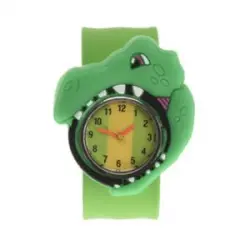 Pulsera Slap con reloj (Varios modelos)