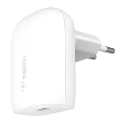 Cargador de pared Belkin BoostCharge USB-C PD 3.0 30 W Blanco