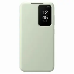 Funda con tapa inteligente Samsung verde para Galaxy S24