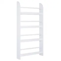 Homcom - Expositor de pared Blanco