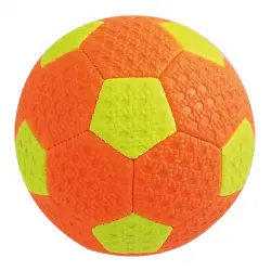 Pelota de futbol de 145mm amarillo y naranja