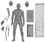 Figura NECA Universal Monsters La Momia 90 Aniversario Blanco/Negro 18cm