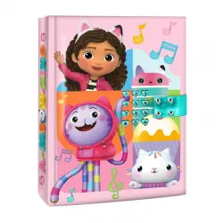 Kids Licensing - Diaria secreto con sonido Gabby's Dollhouse Kids Licensing.