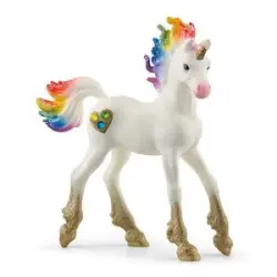 Schleich -  unicornio arcoíris Bayala para niños y niñas ㅤ