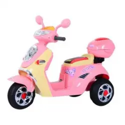 Homcom - Moto Eléctrica Infantil Tipo Triciclo HomCom