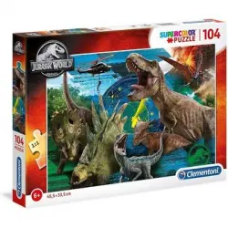 Puzzle Dinosaurios Jurassic World 104 Piezas