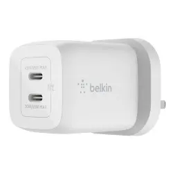 Cargador de pared dual Belkin USB-C GaN 65W