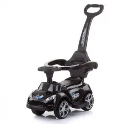 Correpasillos Con Mango Parental Extraíble Turbo Black Chipolino