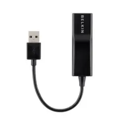 Adaptador Belkin Ethernet USB 2.0 Negro