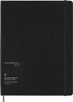 Cuaderno Moleskine Smart XL rayas negro
