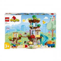 LEGO - Juego Educativo De Construcción Casa Del Árbol 3en1 Con Figuras DUPLO