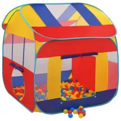 Carpa De Juegos Con 550 Bolas 123x120x146 Cm Vidaxl