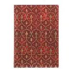 Libreta Flexi Paperblanks Midi liso Terciopelo Rojo