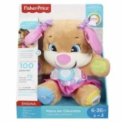 Fisher-price Aprender E Brincar Cachorra Primeiras Descobertas (portugues) (mattel - Fpp56)