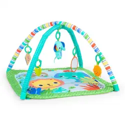 Bright Starts - Gimnasio para bebés Activity Gym plegable Wild Wiggles Bright Starts.