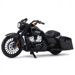 Harley Davidson Road King Especial Negro 20 Cm Escala 1:12 - Maisto 32336