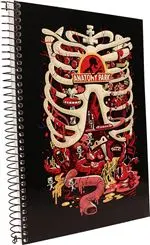 Libreta espiral Rick y Morty Anatomy Park