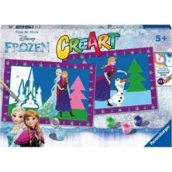 Ravensburger - Frozen - Kit de pintura por números Frozen serie Junior ㅤ