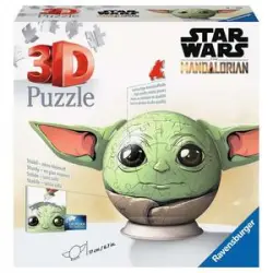 Ravensburger - Mandalorian - Puzzle 3D Grogu, 72 piezas ㅤ