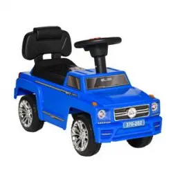 Homcom - Coche correpasillos azul 18-36 meses