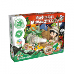 Jurassic World Explorer,  Dinosaurios Para Niños 4+ Años Science4you