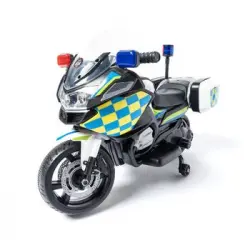 Ataa Officer 6v Blanco - Moto Eléctrica Infantil De Batería Para Niños