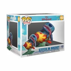 Figura Funko Pop! Pop Rides Supdlx: Lilo & Stitch - Stitch in Rocket