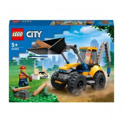LEGO -  De Construcción Excavadora De Obra Con Herramientas Intercambiables City