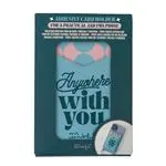 Mr Wonderful Porta tarjetas adhesivo para móvil:  Anywhere with you
