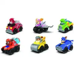 Vehículos de película Mighty Pup Squad Racers Mod Sdos. 12.7 x 12,7 x 4,34 cm, Modelos variados ㅤ