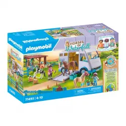 Playmobil - Escuela móvil de equitación.