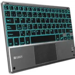 Teclado retroiluminado Bluetooth Subblim Smart Backlit Gris