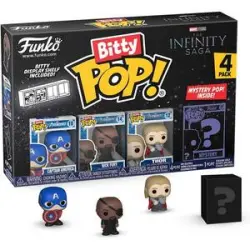 Funko - Mini figura misteriosa de Marvel con estante expositor incluido (Varios modelos) ㅤ