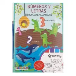 Libro con acuarelas (varios modelos)