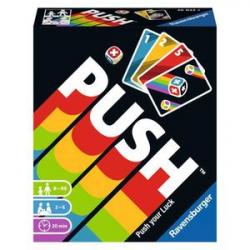 Ravensburger - Juego de cartas y tablero familiar Ravensburger Push ㅤ