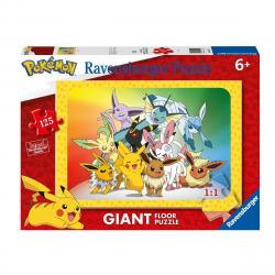 Ravensburger - Puzzle Gigante 125 Piezas Pokémon