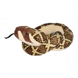 WILD REPUBLIC - Peluche 137 cm Serpiente espalda diamante Wild Republic.