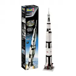 Revell - Maqueta Cohete Saturno V del Apolo 11 con accesorios básicos Revell.