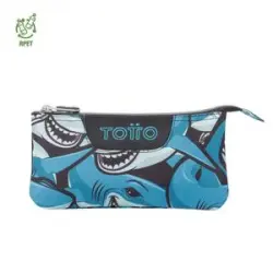 Totto - Estuche escolar tiburones Tablero