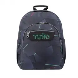 Totto - Mochila escolar adaptable a carro fractal Acuareles