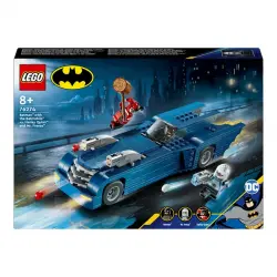 LEGO -  de construcción Batman con Batmóvil vs. Harley Quinn y Mr. Freeze DC Cómics Lego Súper héroes.