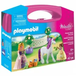 Playmobil Princess - Maletín Grande Princesas y Unicornio