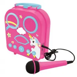 Micrófono Karaoke Unicorn Lexibook Bluetooth