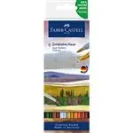 Pack 6 rotuladores Faber-Castell Goldfaber Aqua Dual Marker Tuscany