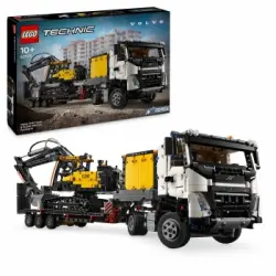 LEGO Technic Camión FMX y Excavadora Eléctrica EC230 Volvo, Juego de construcción +10 años - 42175