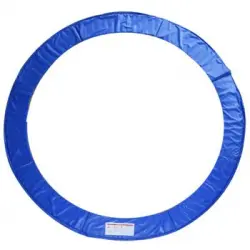 Cubierta Proteccion Borde Cama Elastica Homcom Pvc Pe Ø244cm,azul